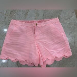 Lilly pulitzer pink buttercup short sz 12